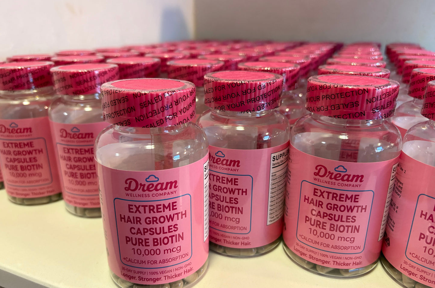 EXTREME! Hair Growth Capsules 100% Pure Biotin – 10,000 mcg
