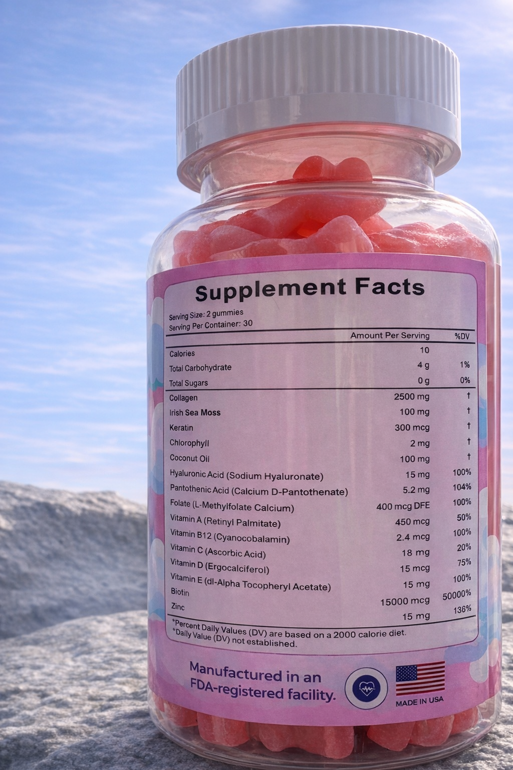 Long Hair Gummy Bear! (Biotin Gummy Bears)