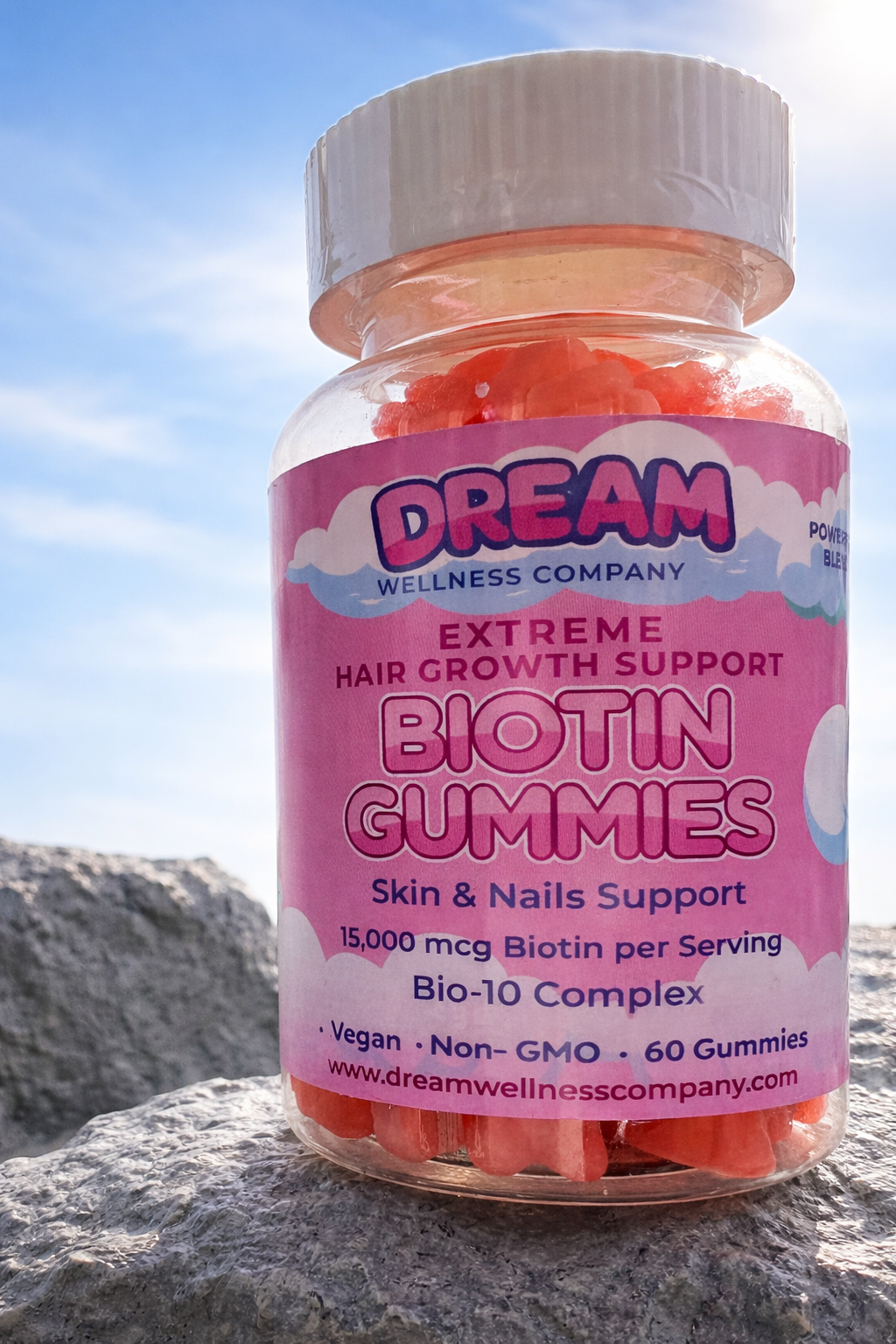 Long Hair Gummy Bear! (Biotin Gummy Bears)