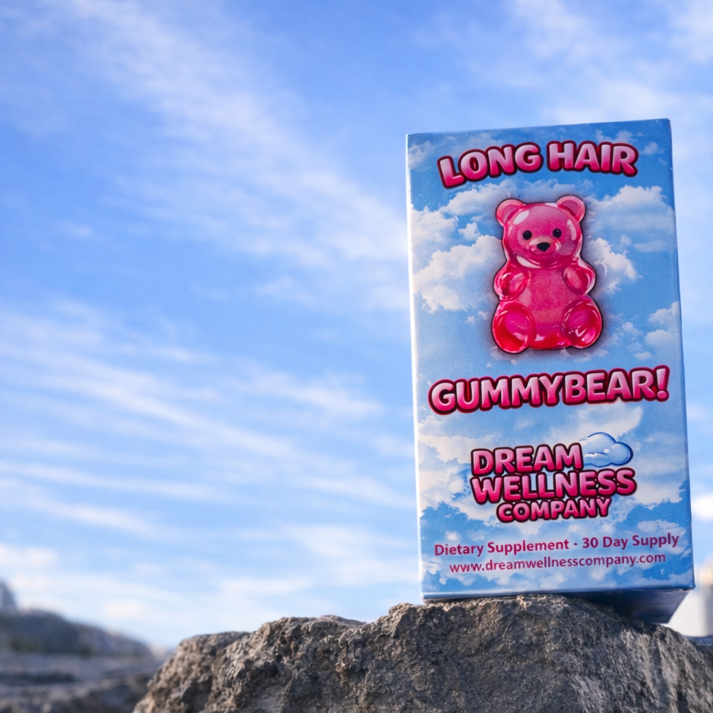 Long Hair Gummy Bear! (Biotin Gummy Bears)